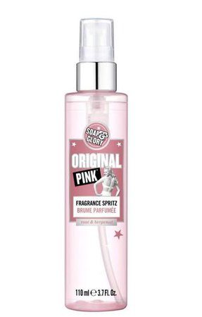 soap and glory body mist original pink