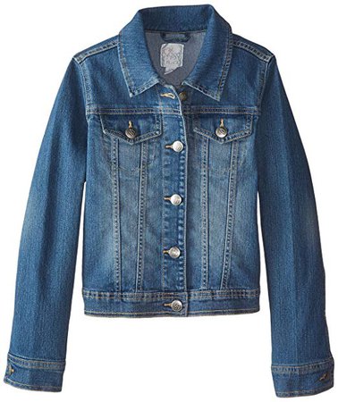 Amazon.com: The Children's Place Girls' Denim Jacket: Clothing