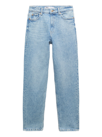 Mid-blue Z1975 MOM FIT JEANS WITH A HIGH WAIST