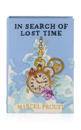 In Search Of Lost Time Proust Book Clutch By Olympia Le-Tan | Moda Operandi