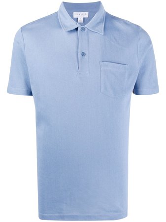 Sunspel Chest Pocket Polo Shirt - Farfetch