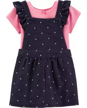 Baby Girl 2-Piece Bodysuit & Skirtall Set | Carters.com