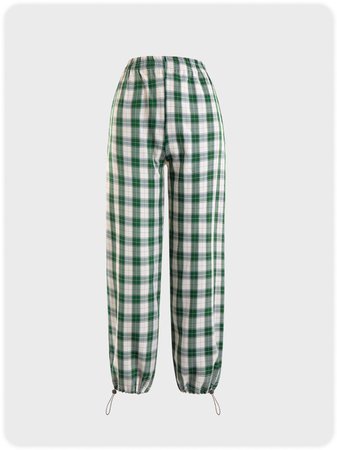 Plaid Printed Chiffon Casual Pants | Bottoms | Kollyy Chiffon Women Pants Casual Chiffon Gray Pants | kollyy