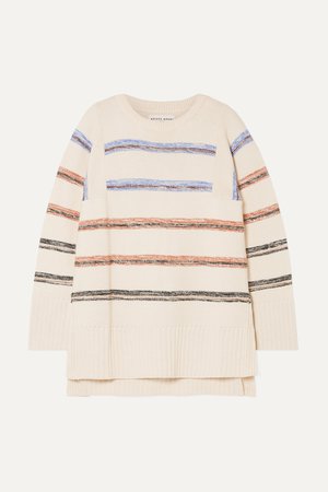 APIECE APART | Baja striped cotton sweater | NET-A-PORTER.COM