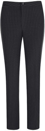 Women's Stripes Office 2 Piece Suit Set One Button Blazer Suit Jacket and Dress Pants Black: Buy Online at Best Price in UAE - Amazon.ae