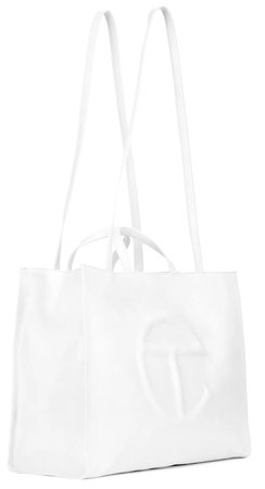 Telfar White Bag