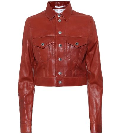 Leather Jacket | Helmut Lang - Mytheresa