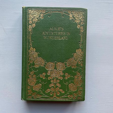 Antique Art Nouveau Alice's Adventures in Wonderland Book | Etsy