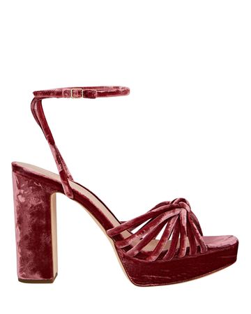 Loeffler Randall Rivka Platform Sandals In Pink | INTERMIX®