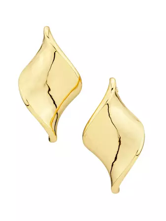 Shop Shashi Hailey 14K-Gold-Plated Drop Earrings | Saks Fifth Avenue