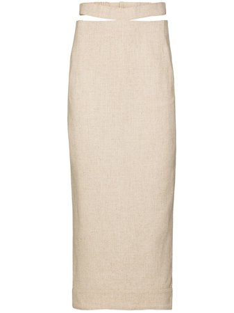 Jacquemus cut-out Pencil Skirt - Farfetch
