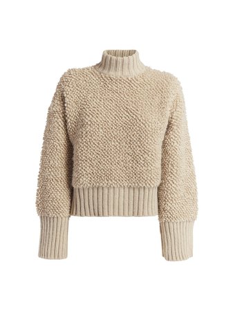The Attico Tops | The Attico - Beige sweater