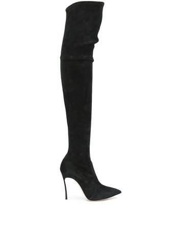 Casadei over-the-knee Heeled Boots - Farfetch