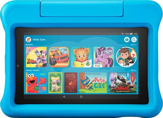 Amazon Fire 7 Kids Edition 2019 release 7" Tablet 16GB Blue B07H8WS1FT - Best Buy