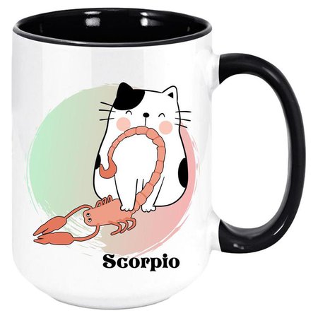 Scorpio Zodiac Coffee Mug | Etsy