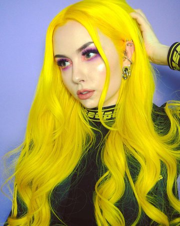 yellow Arctic Fox hair color is vibrant, long-lasting, semi-permanent hair dye that is made in the USA. We are vegan, cruelty-free and contain added conditioners. - Google Search