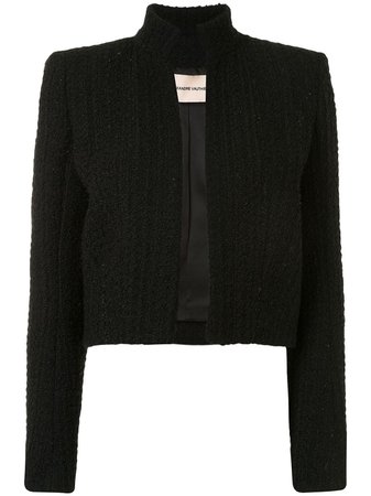 Alexandre Vauthier Cropped Tweed Jacket - Farfetch