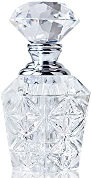 Amazon.com: H&D Clear Mini Art Carved Crystal Empty Mini Refillable Perfume Bottle: Home Improvement
