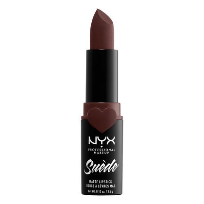 Suede Matte Lipstick in Cold Brew (True Brown) | NYX Professional Makeup