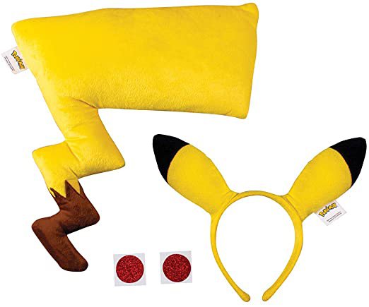 Disguise Pokemon Pikachu Headband & Tail Costume Accessory