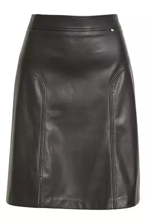 black leather skirt | Nordstrom