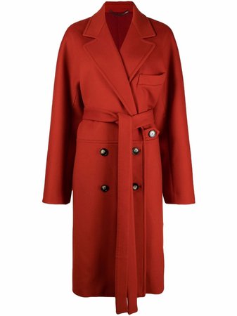 Stella McCartney double-breasted belted coat