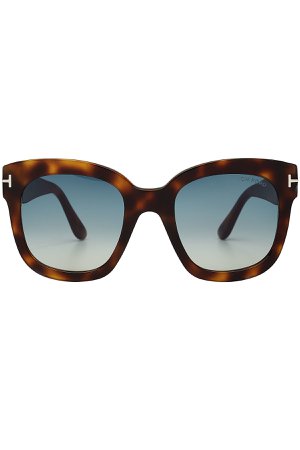 Tortoiseshell Print Sunglasses Gr. One Size