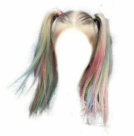 colorful hair