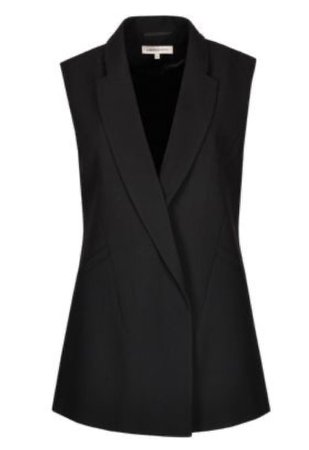 limited edition sleeveless blazer vest