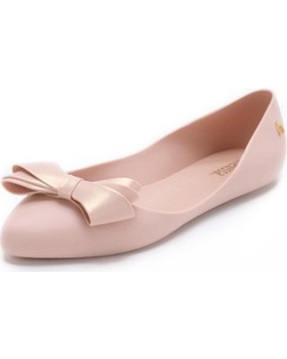 Light Pink Flat With Bow