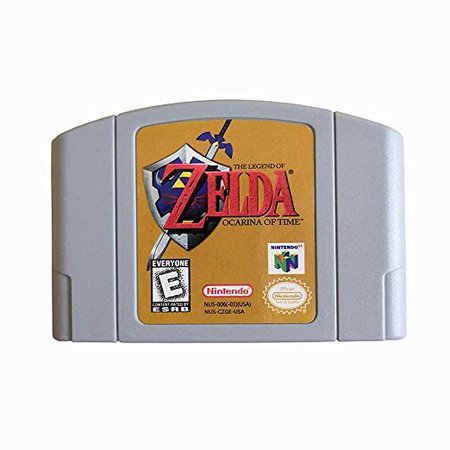 Amazon.com: New The Legend of Ocarina of Time Video Game Cartridge US Version For N64 Game Console : Video Games