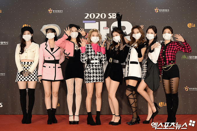Twice 2020 SBS Entertainment Awards