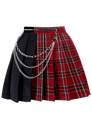 NOXEXIT | plaid + tartan skirt | punk alternative gothic outfits SHOP! – noxexit