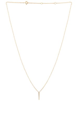 Zoe Lev Diamond Dagger Necklace in Gold | REVOLVE