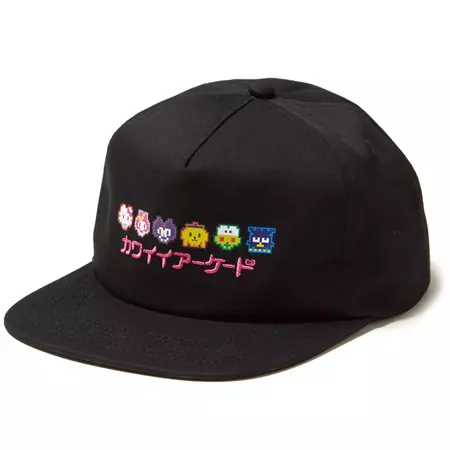 Girl Kawaii Arcade Snapback Hat - Black – CCS