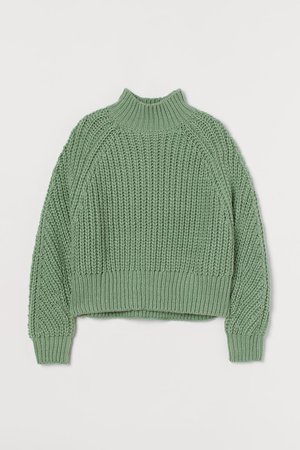 Sweater - Green - Ladies | H&M CA