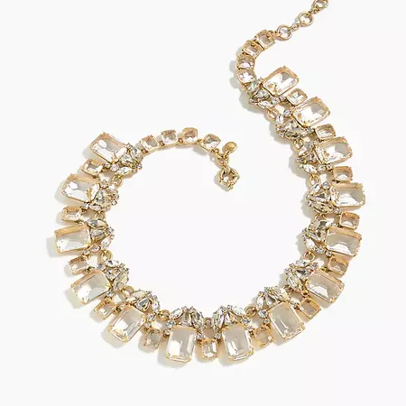 Women's Cluster Drop Stone Necklace - Women's Jewelry | J.Crew