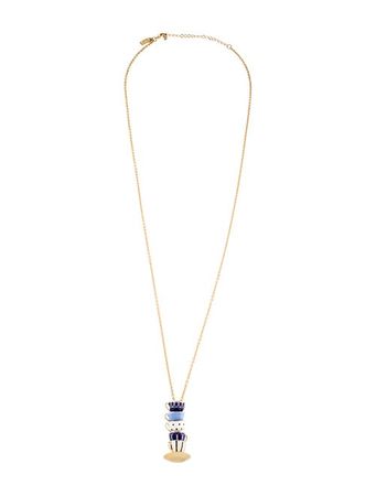 Kate Spade New York Tea Time Pendant Necklace - Necklaces - WKA109654 | The RealReal