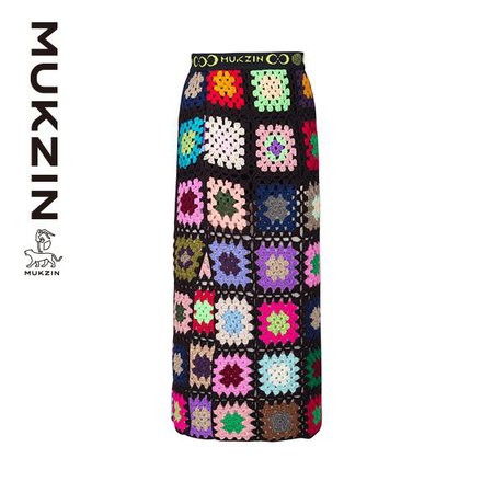 Mukzin Designer Brand Colored Medium Skirt- SEEKING FAIRYLAND