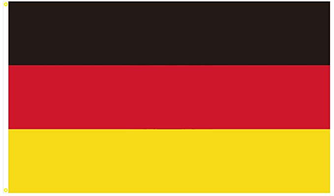 BGFint Deutschland Flagge Fahne 150x90cm Stoff 100g/qm: Amazon.de: Sport & Freizeit