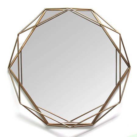 Stratton Home Decor Chloe Geometric Wall Mirror