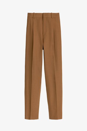 LIMITED EDITION PANTS WITH DARTS | ZARA United States brown