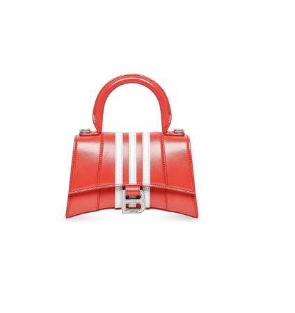 red Balenciaga Adidas bag