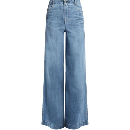 RED Valentino High-rise wide-leg jeans