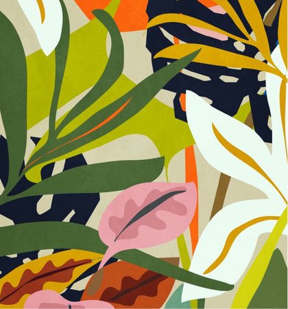 tropical Art print