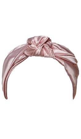 slip Silk Headband The Knot in Pink | REVOLVE