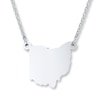 Ohio State Necklace Sterling Silver | Womens | Gender | Necklaces | Kay Outlet