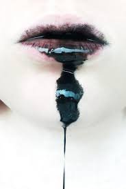 black dripping from mouth - Google Search