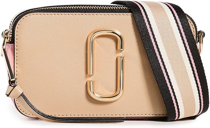 Marc Jacobs Women's Snapshot Crossbody Bag, New Sandcastle Multi, One Size: Handbags: Amazon.com