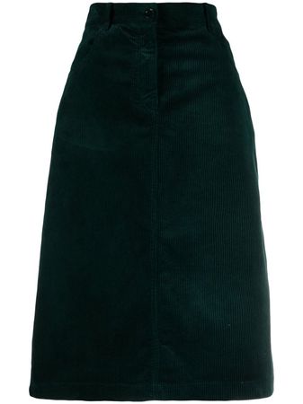 ASPESI Corduroy Pencil Skirt - Farfetch